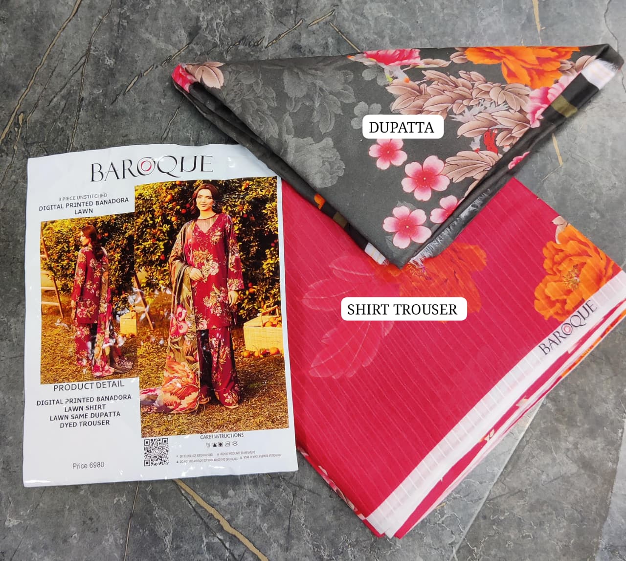 Baroque Banadora – 3PC Luxury Cotton