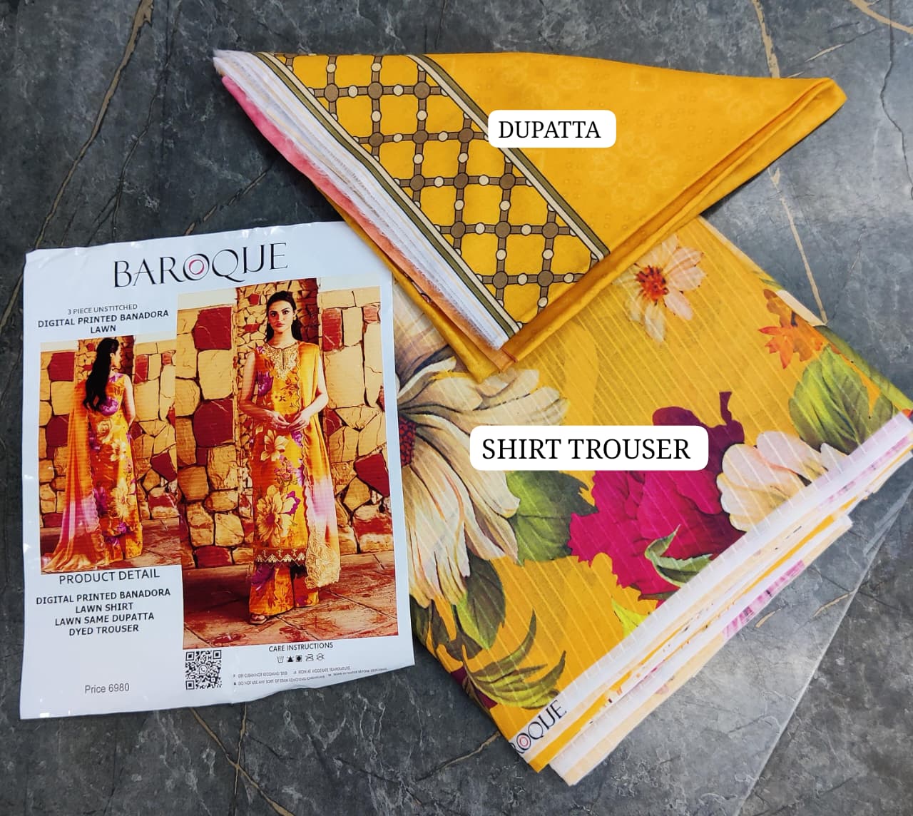 Baroque Banadora – 3PC Luxury Cotton