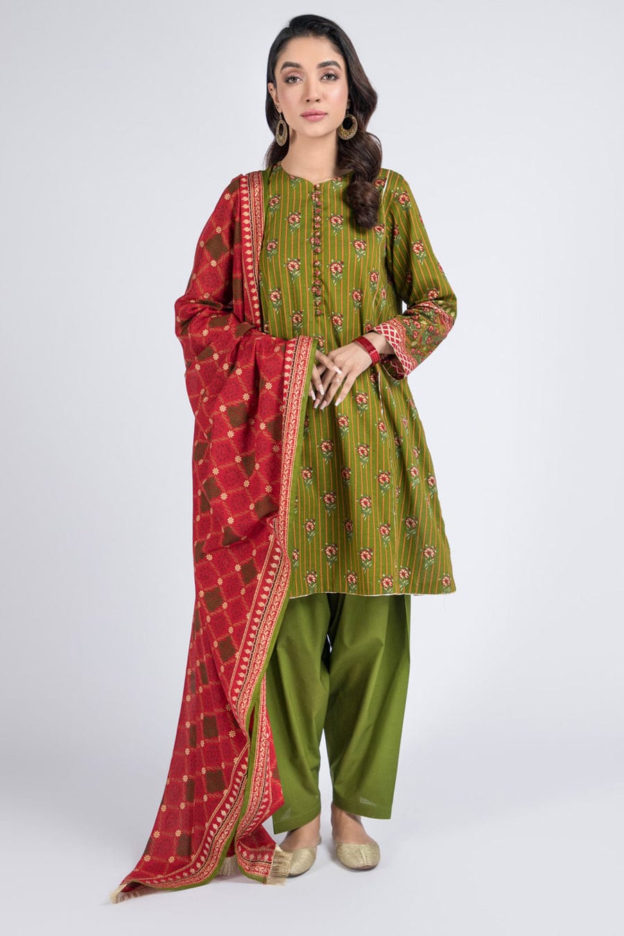 kayseria Summer 3PC's - LIGHT GREEN