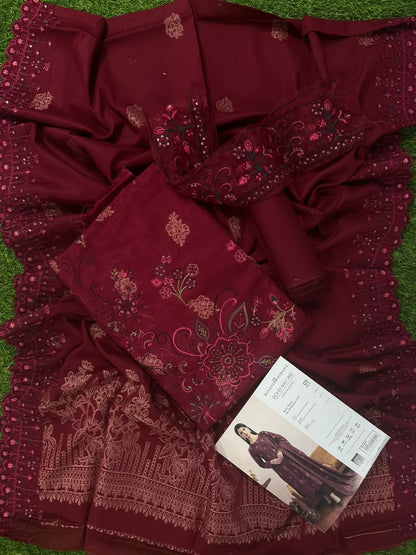 Bonanza Satrangi Ruby Rush Jacquard 3Pcs