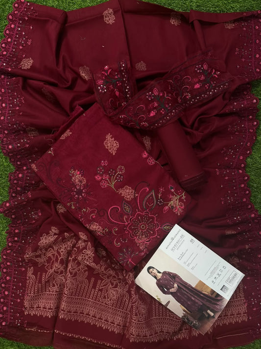 Bonanza Satrangi Ruby Rush Jacquard 3Pcs