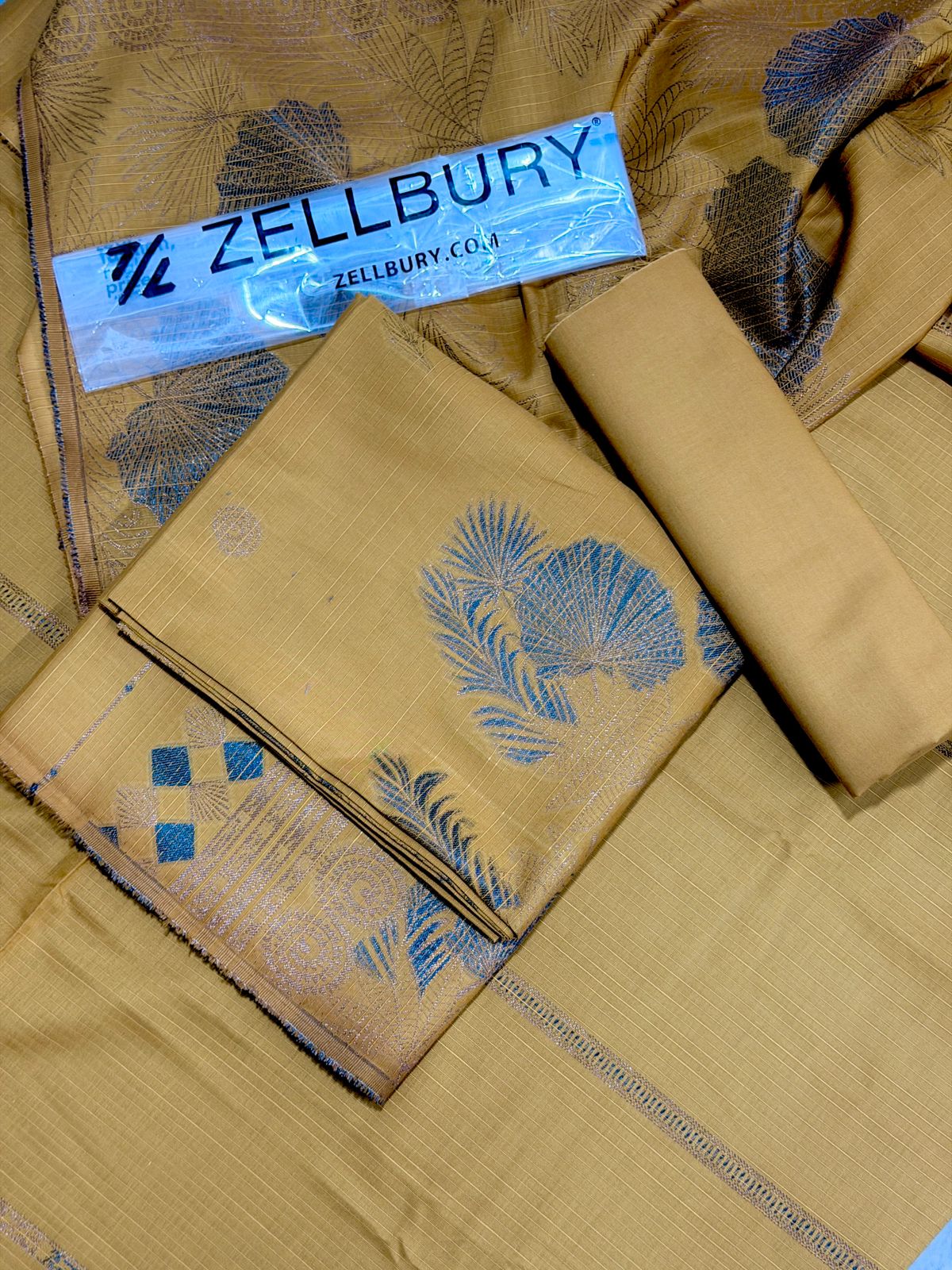 ✨ Zellbury Unstitched Jacquard 3-Piece Collection ✨ VOl-II