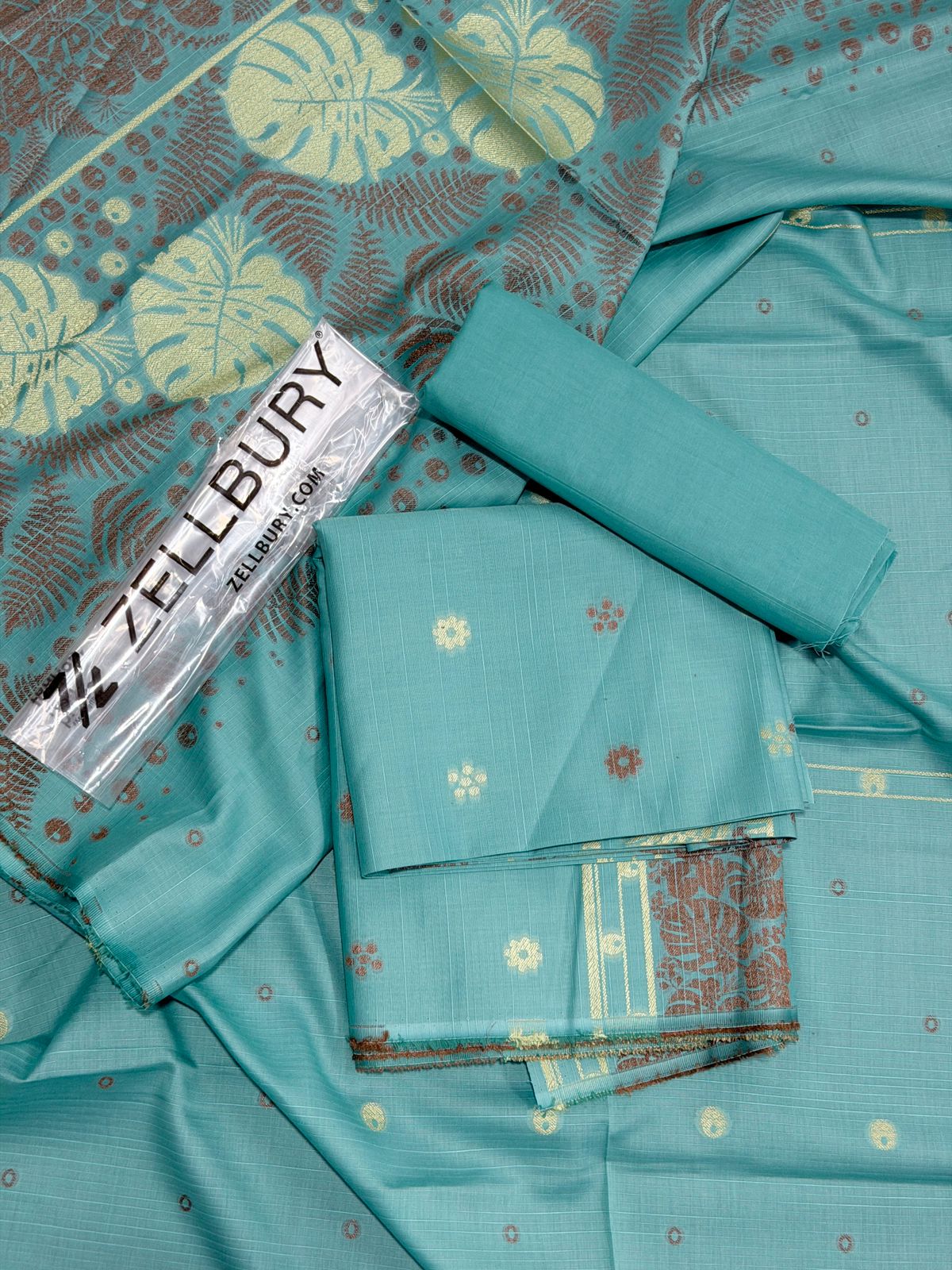✨ Zellbury Unstitched Jacquard 3-Piece Collection ✨ VOl-II