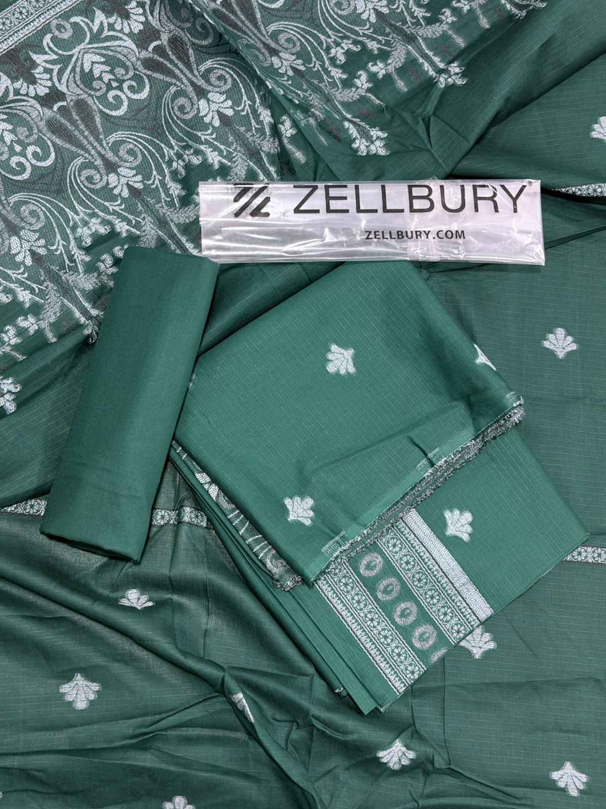✨ Zellbury Unstitched Jacquard 3-Piece Collection ✨ VOl-II