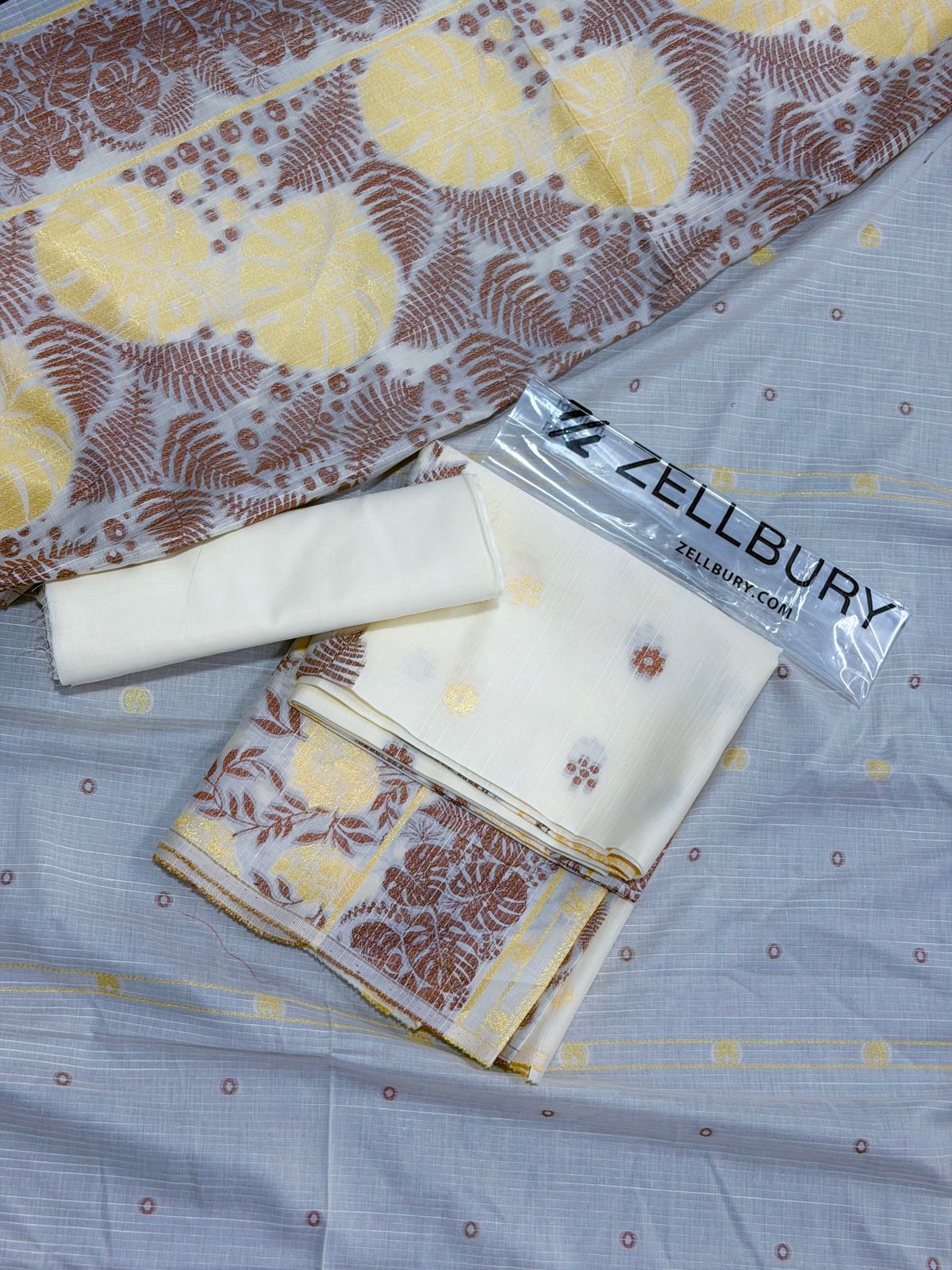 ✨ Zellbury Unstitched Jacquard 3-Piece Collection ✨ VOl-II