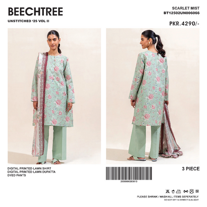 Beechtree Unstitched Lawn 3P ✨💜