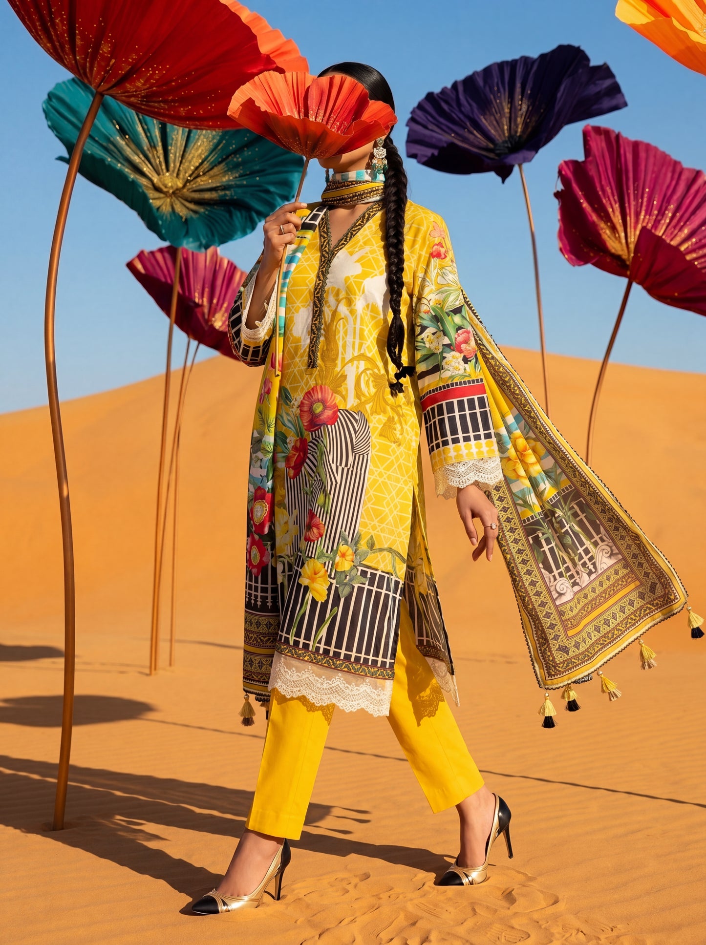 Almeerah ARZA – PRINTED 2PC Premium Lawn Collection