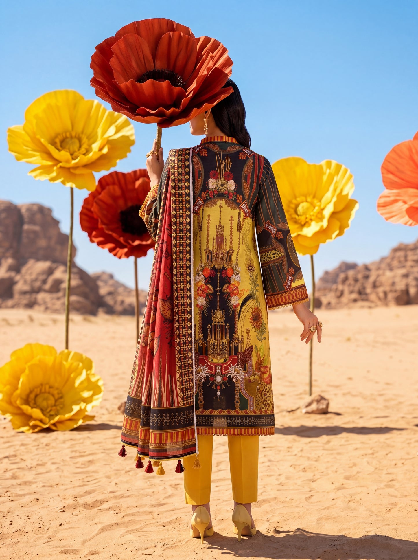 Almeerah ARZA – PRINTED 2PC Premium Lawn Collection
