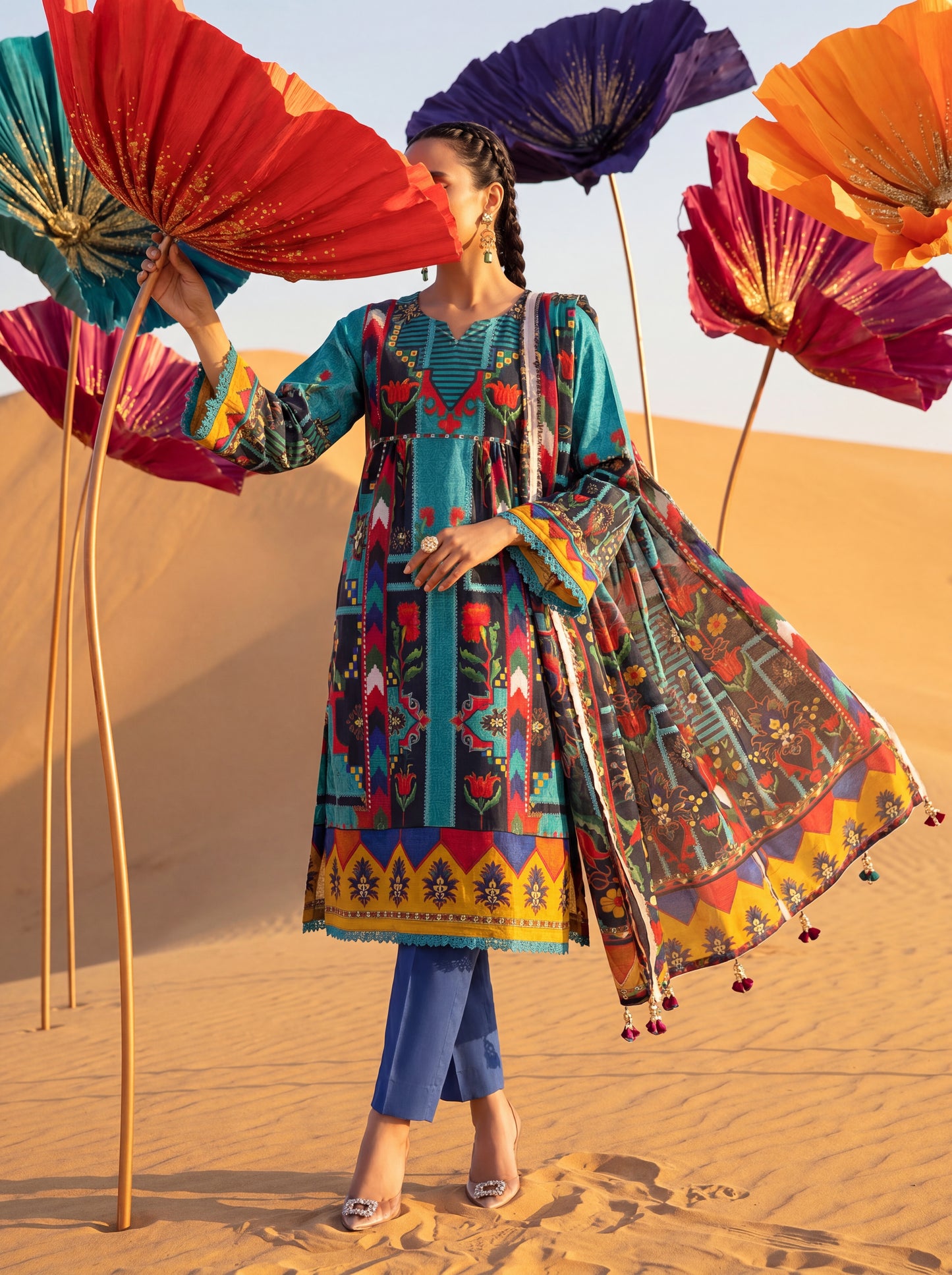 Almeerah ARZA – PRINTED 2PC Premium Lawn Collection