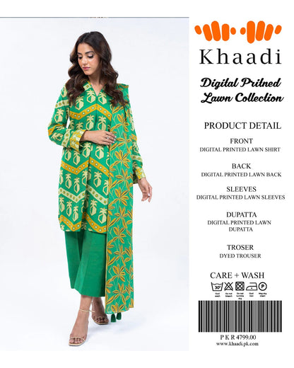 Khaadi Printed 3P
