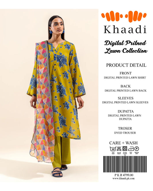 Khaadi Printed 3P