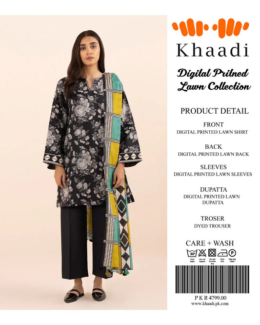 Khaadi Printed 3P