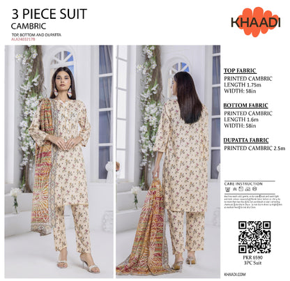 Khaadi Printed Series 2025 3P