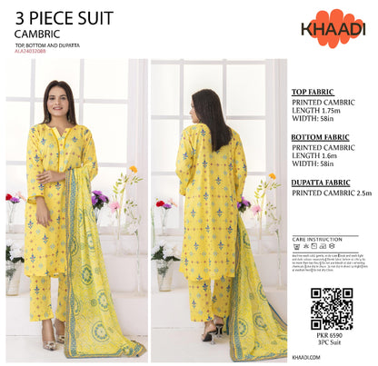 Khaadi Printed Series 2025 3P