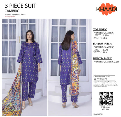 Khaadi Printed Series 2025 3P