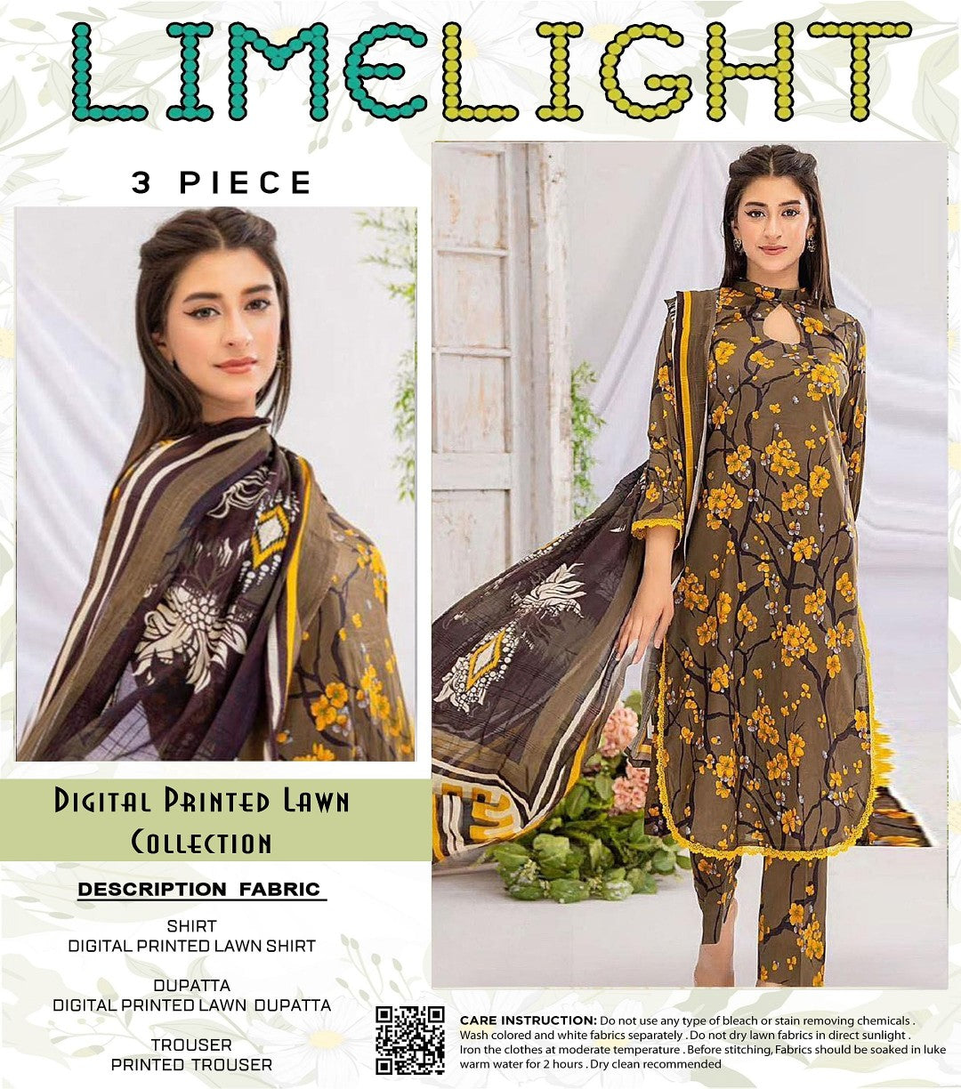 Limelight Digital Printed 3P