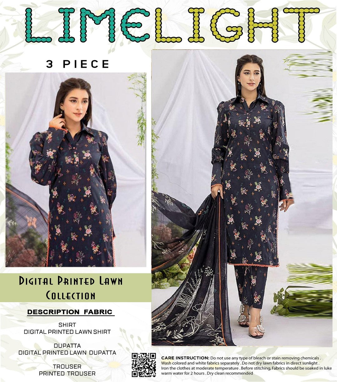 Limelight Digital Printed 3P