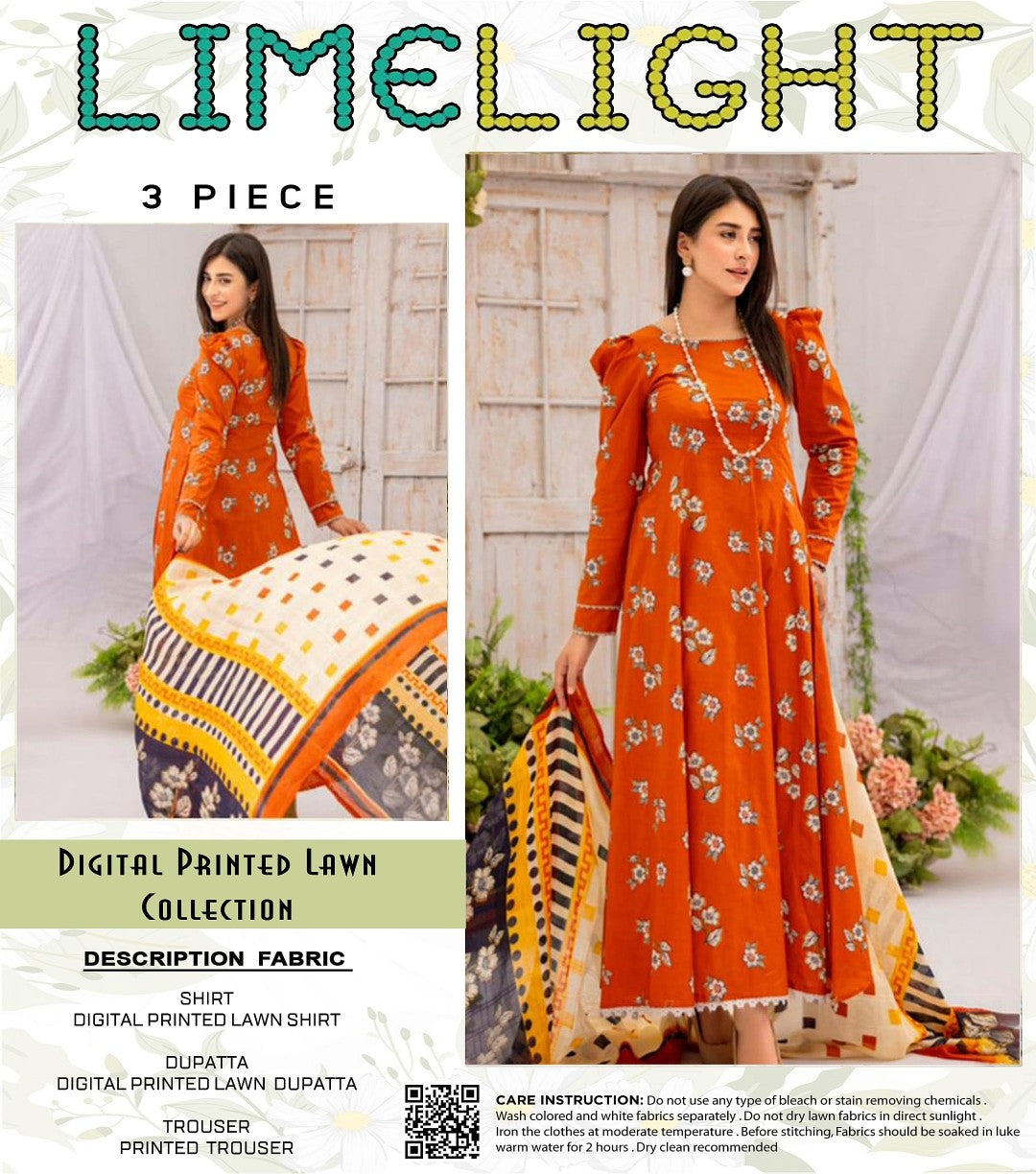 Limelight Digital Printed 3P