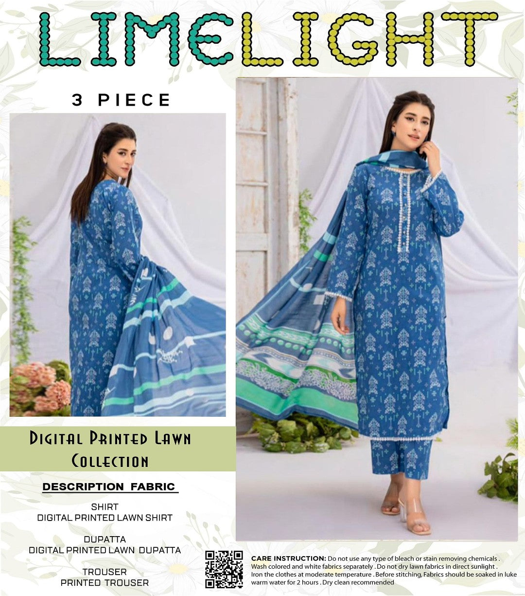 Limelight Digital Printed 3P