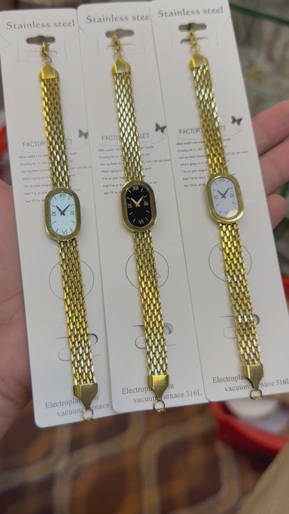 Stainless Steel Watch Bracelet ✨️🍀♥️