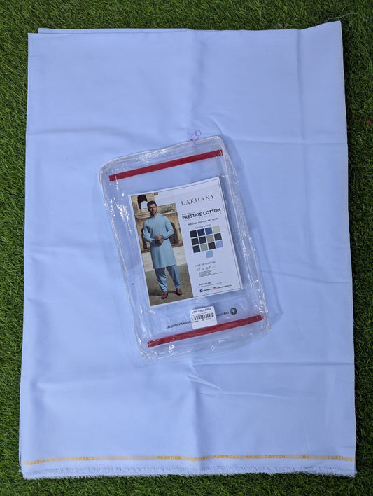 Lakhany (LSM) Egyptian Cotton Prestige Gents Suits Color#Sky blue