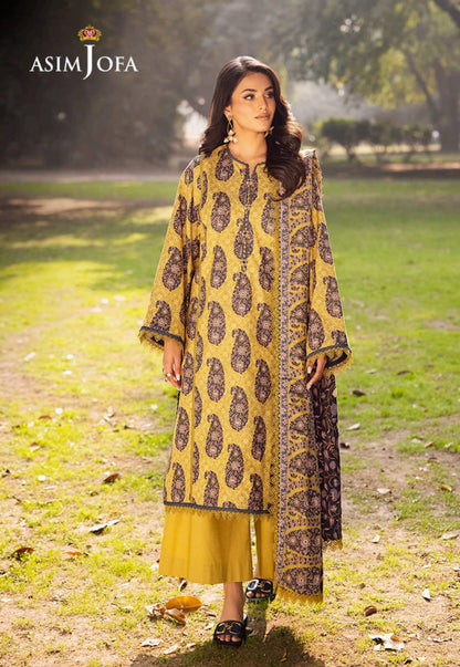 Asim Jofa (AJUBJ-33) 3Pcs Lawn Collection