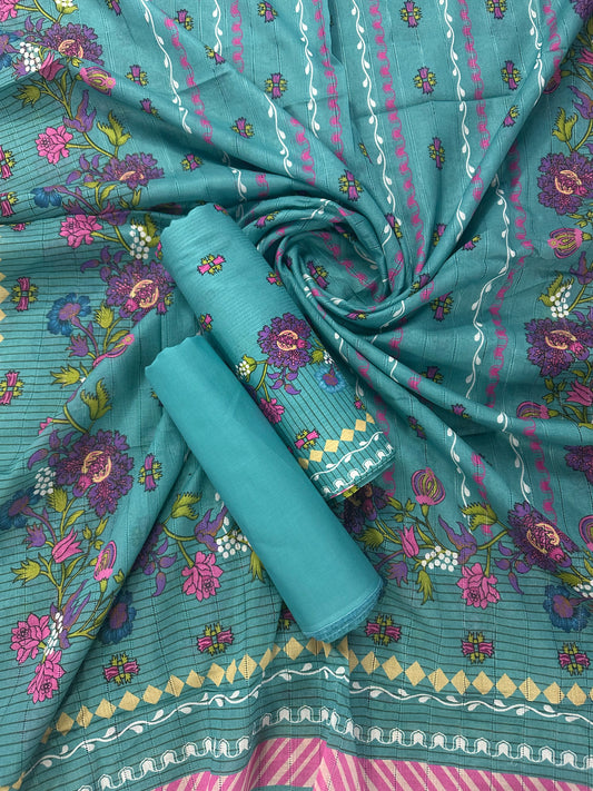 Sahara Sea Green Printed 3Pcs