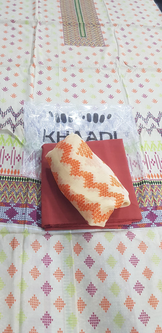 Khaadi  3P Chiffon Dupatta
