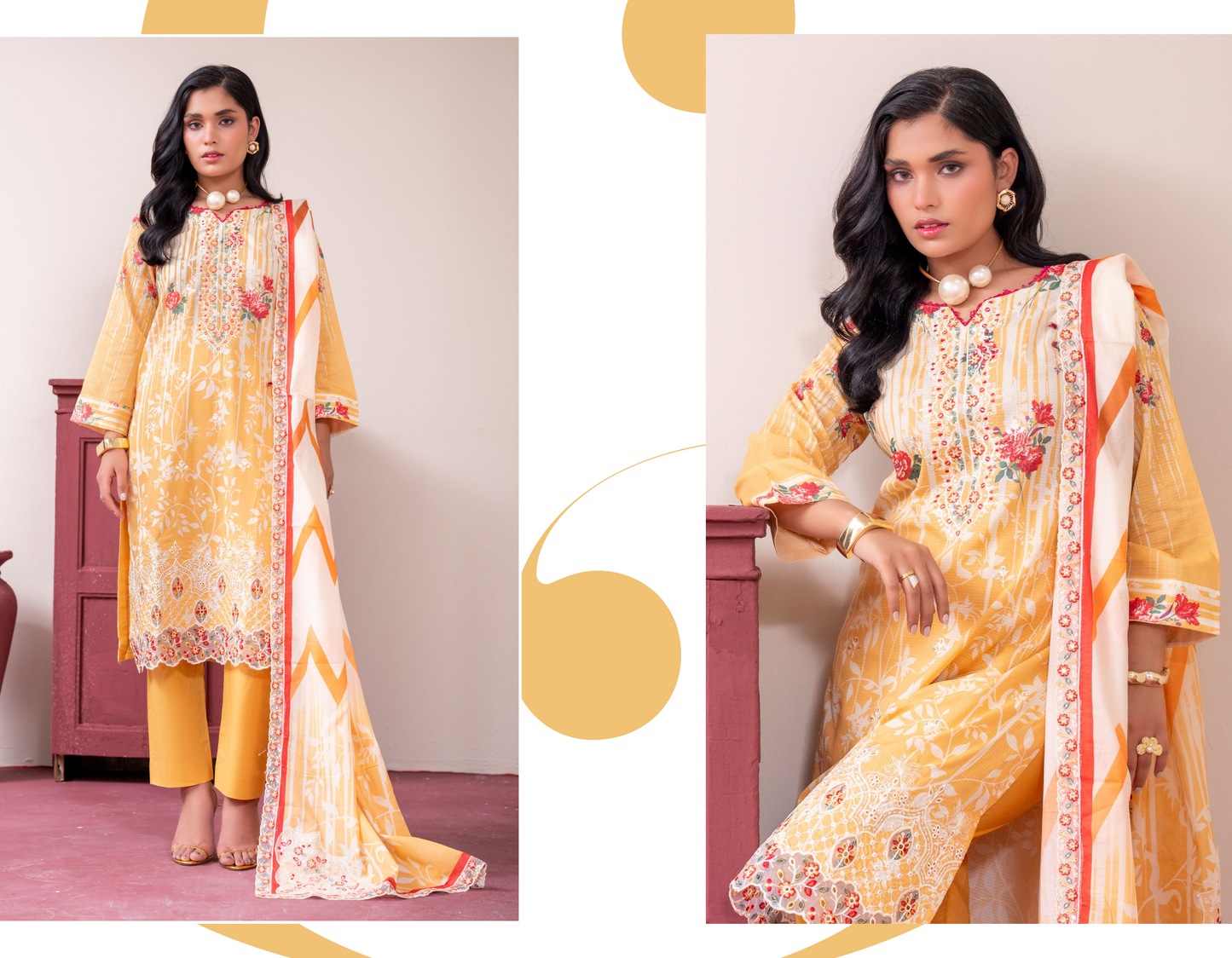 Amaira Pinky Luxury Embroidered Lawn 3 Piece Unstitched Collectionn