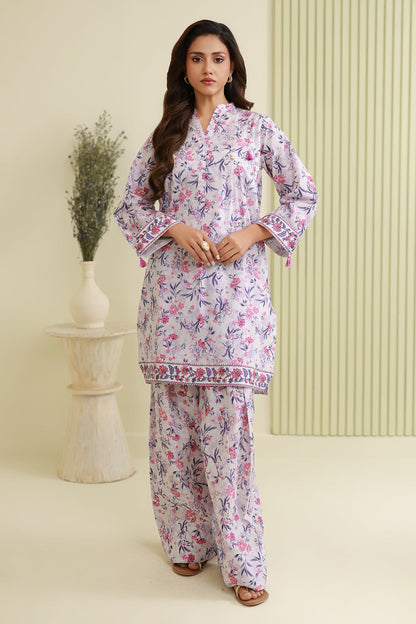 Zellbury D.C:-WUS26X20866   Digtal Printed Lawn 2Pcs Collection