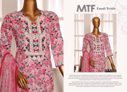 ✨ MTF Presents ✨ FEEHA ✨
🌸 Digital Printed Doria Embroidered Lawn Collection 2025 🌸💎