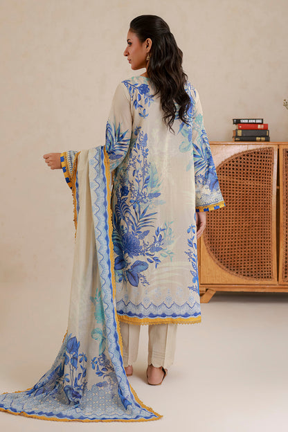 Zellbury D.C:- WUS26E30705 Embroidery Printed Lawn 3Pcs Collection