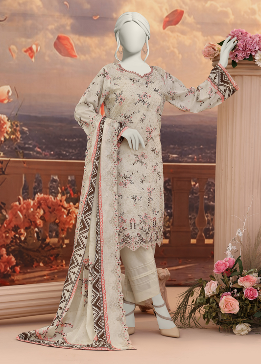 ALMEERAH – LUXCHIC Luxury Unstitched 3pcs Collection