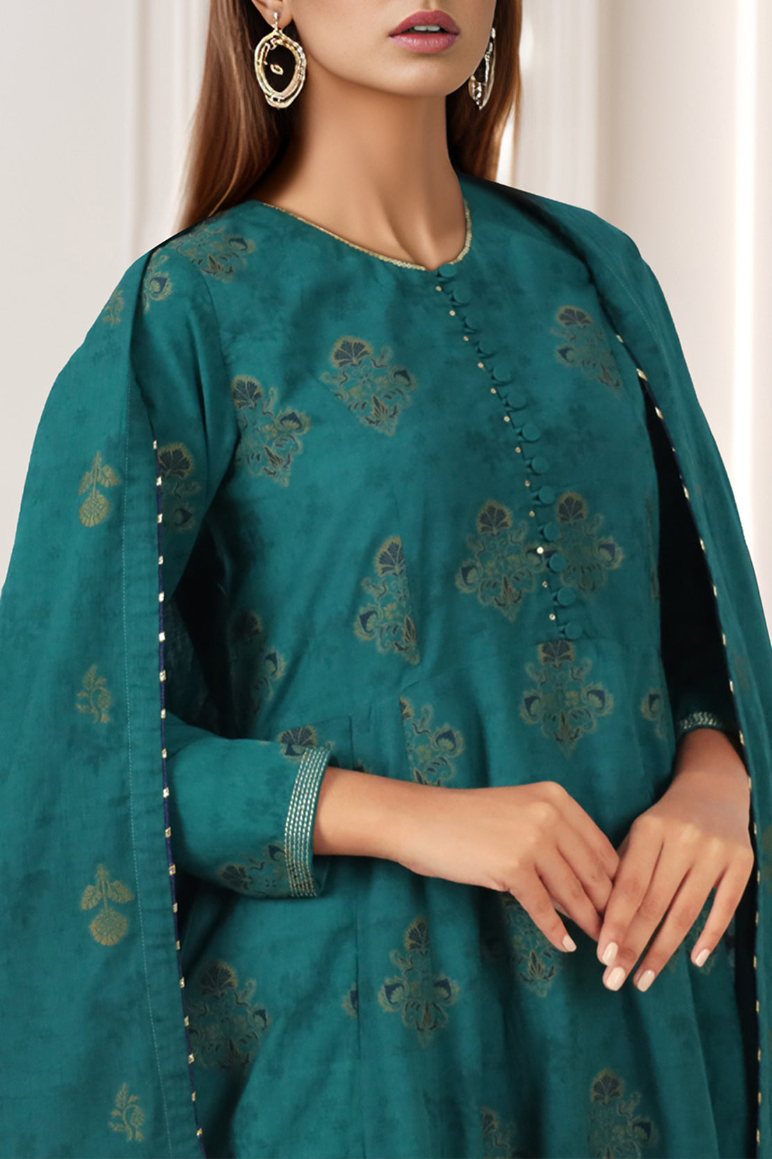 Saya Unstitched Jacquard 100% Original Cotton 3 PCs Suit In WHOLESALE PRICE 💯✨