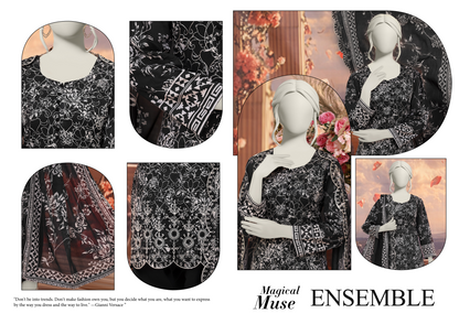 Almeerah Black D -06 Luxchicn Collection