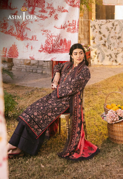 Asim Jofa Premium 3 Piece Unstitched Lawn Collection