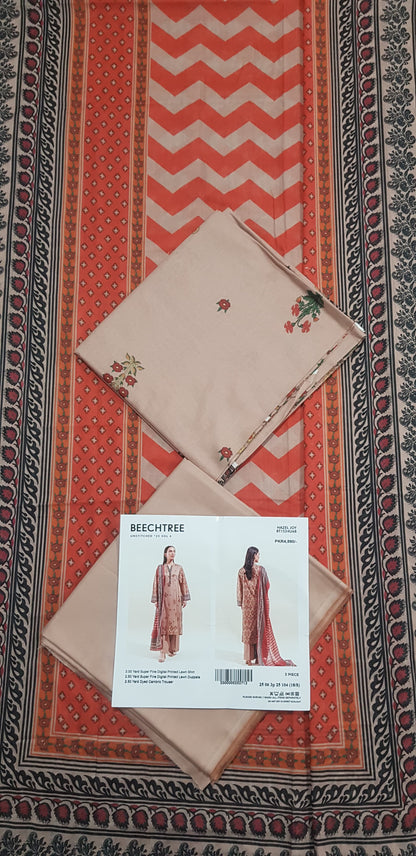 BEECHTREE Lawn Unstitched 3 Pieces 👌🔥✨