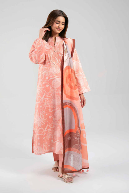 Nishat 3Pcs Dobby Lawn