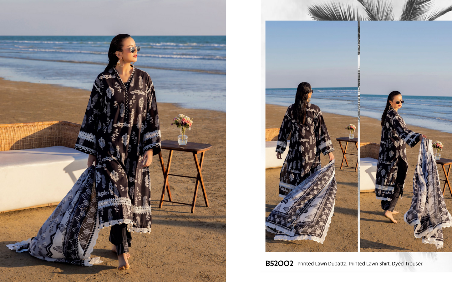 NOIR BLACK & WHITE COLLECTION 2025 BY GulAhmed 🔥❤️