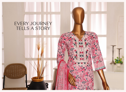 ✨ MTF Presents ✨ FEEHA ✨
🌸 Digital Printed Doria Embroidered Lawn Collection 2025 🌸💎