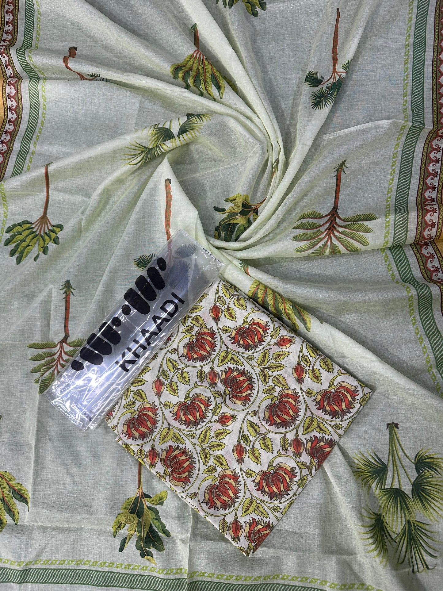 KHAADI 2PC LAWN COLLECTION 
SHIRT + DUPATTA