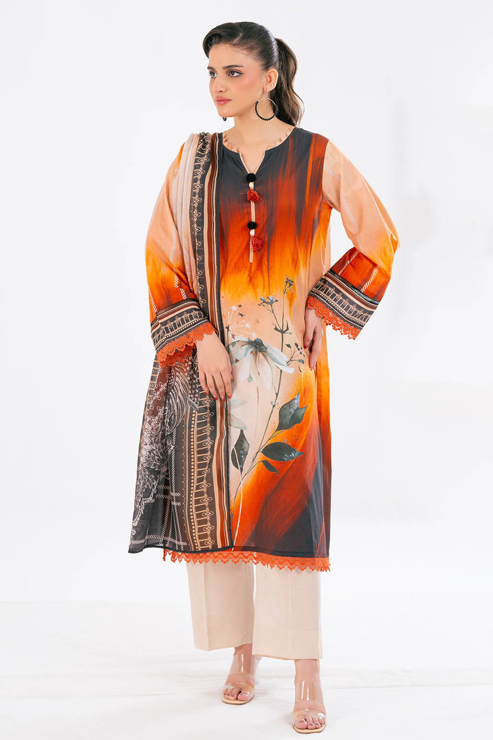 Gul Ahmed CLP-52246 Printed 3Pcs