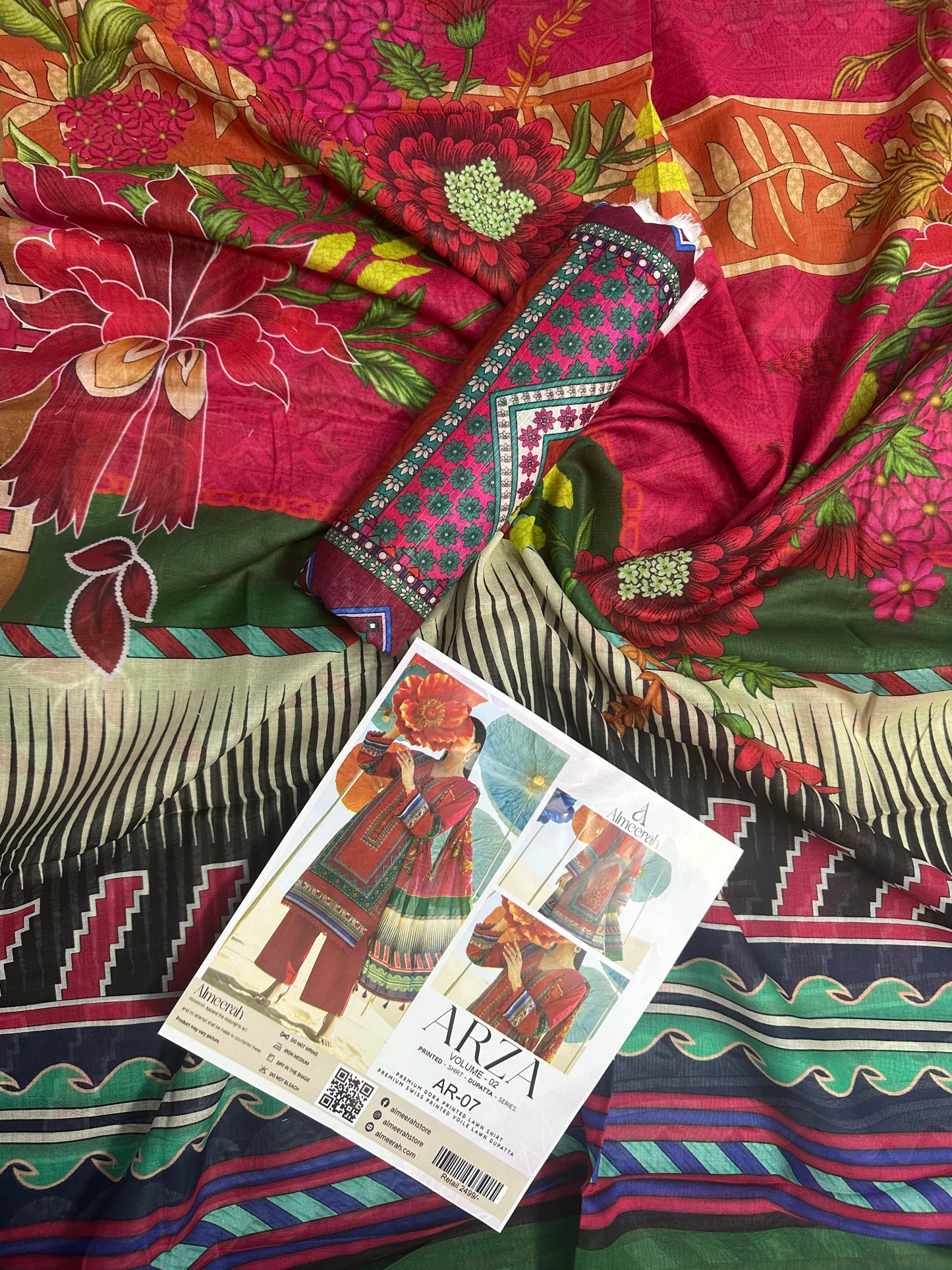 Almeerah ARZA – PRINTED 2PC Premium Lawn Collection