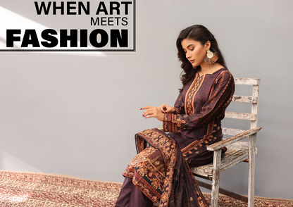 NOOR BANO ORIGINAL LAWN 3P
