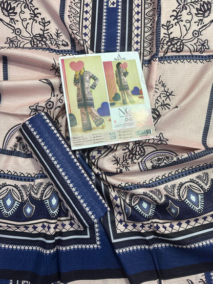 Almeerah - NOA 2 Pcs Unstitched collection Design No 23
