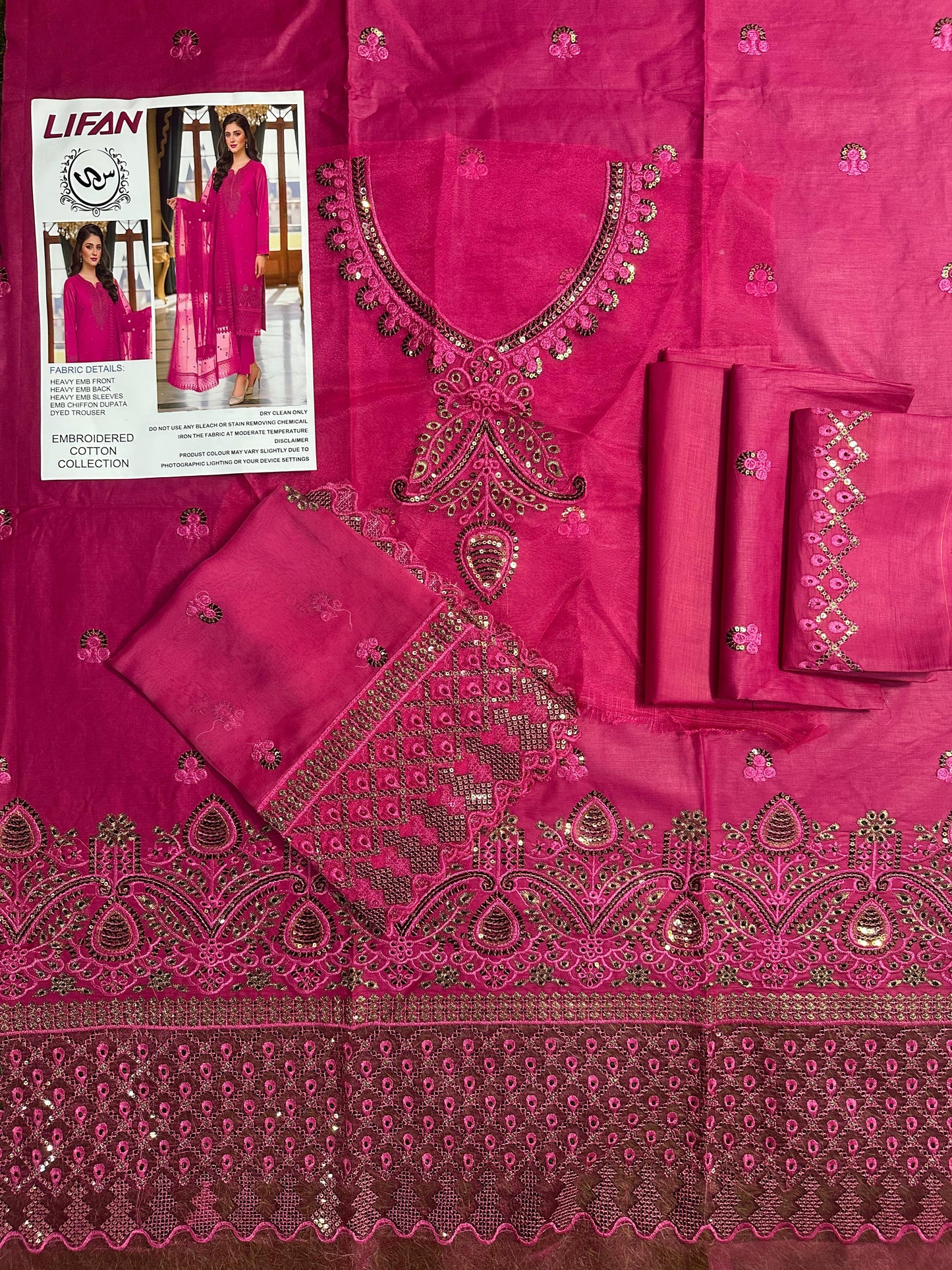 Sara Safaz Fancy Party Wear Embroidered Collection 3-Piece  Suits – Elegant & Stylish