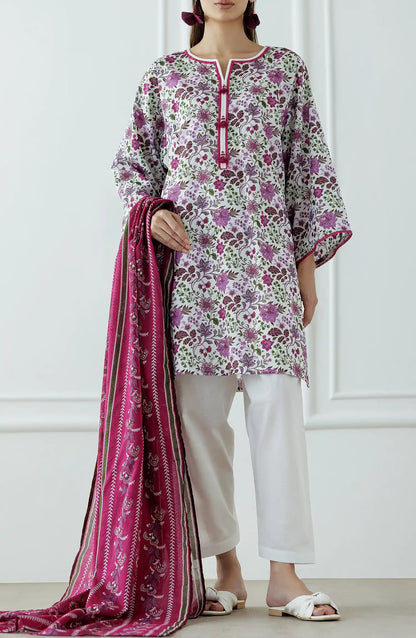 Orient Unstitched Lawn 3 Piece Collection D.C:- OTL-25-099