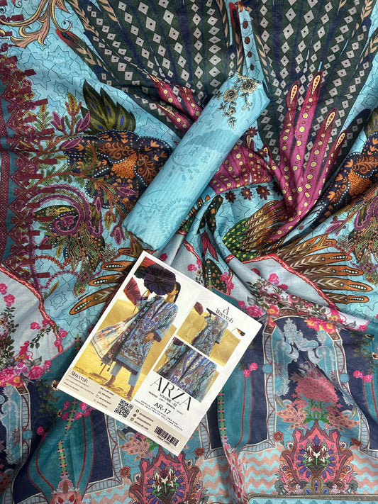 Almeerah ARZA – PRINTED 2PC Premium Lawn Collection