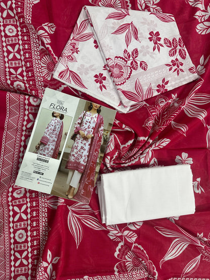 Salitex FLora Airjet Lawn 3PC Collection 2026 
by Sana & Sara Design #SSW6U3P367UT