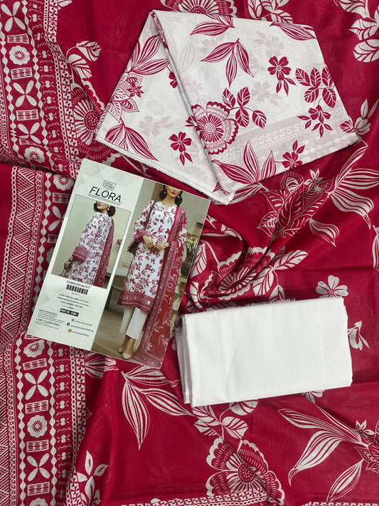 Salitex FLora Airjet Lawn 3PC Collection 2026 
by Sana & Sara Design #SSW6U3P367UT